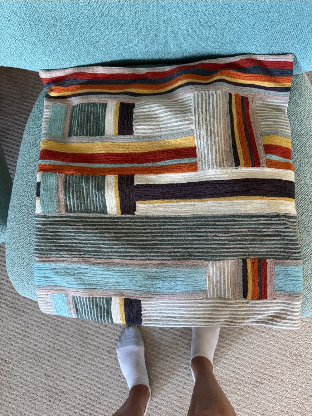 West Elm 20 x 20 Inch Pillow Cover